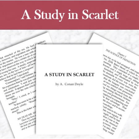 A Study in Scarlet (Sherlock Holmes)